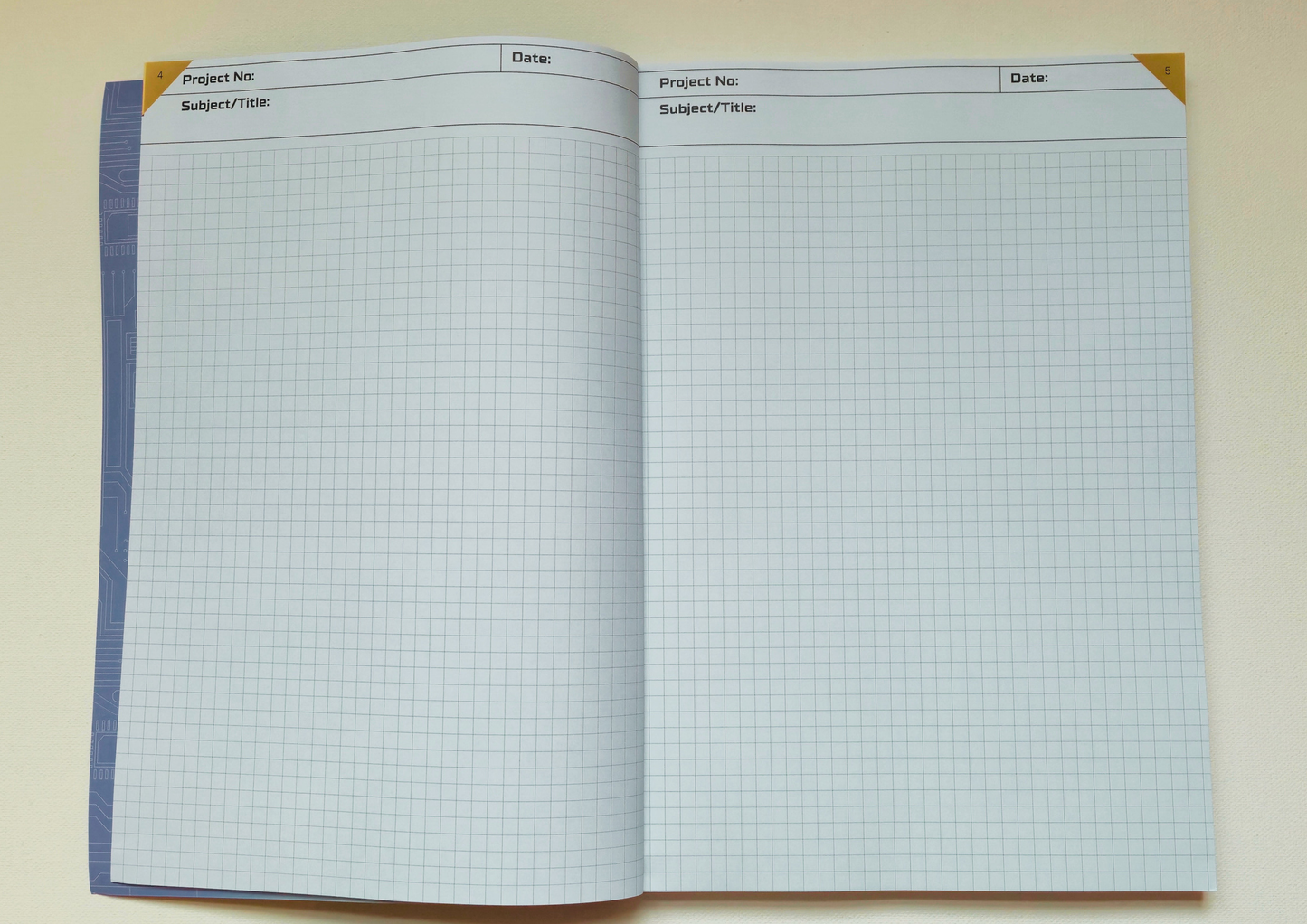 A4 Technical Notebook - Paperback Full Colour