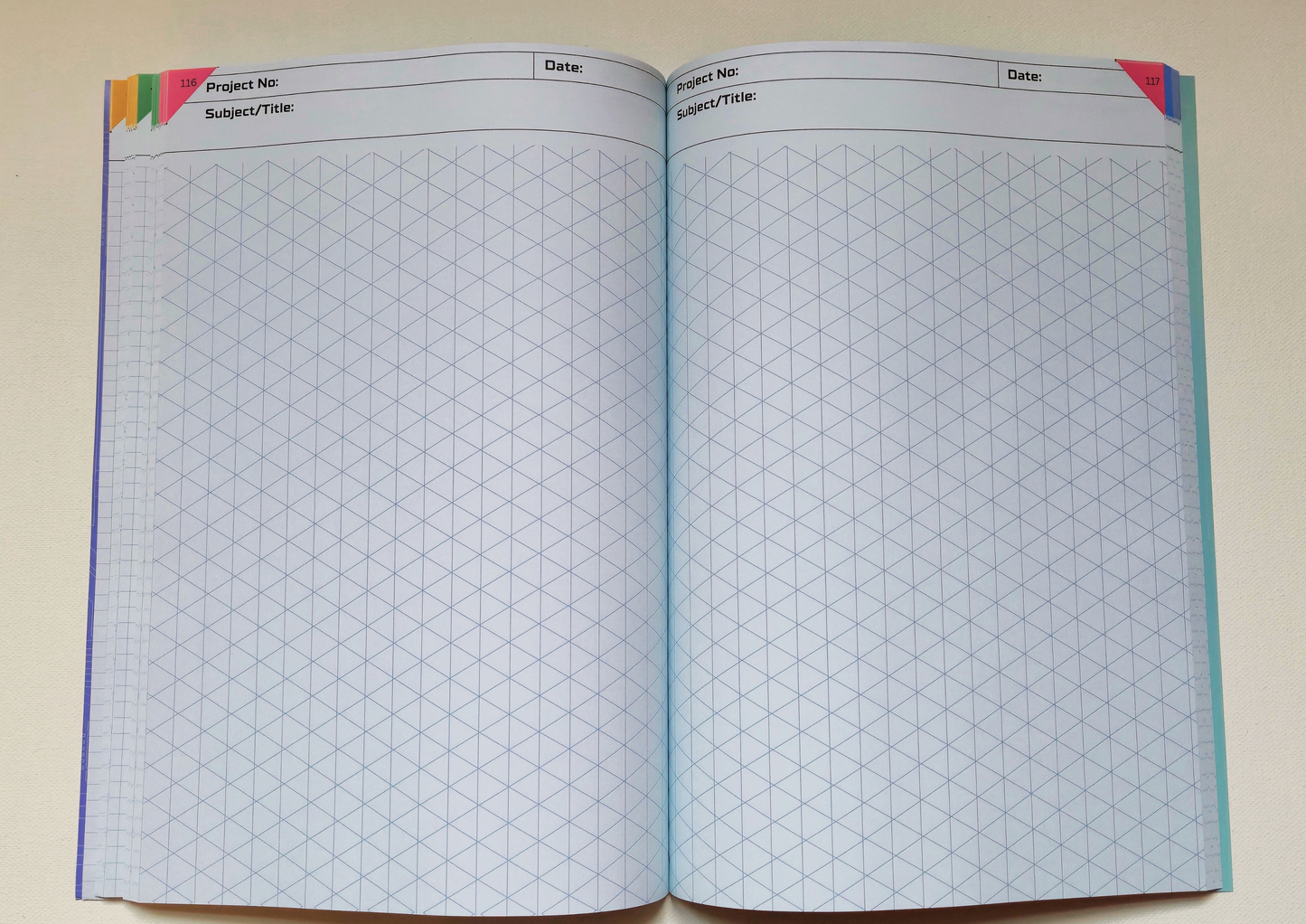 A4 Technical Notebook - Paperback Full Colour