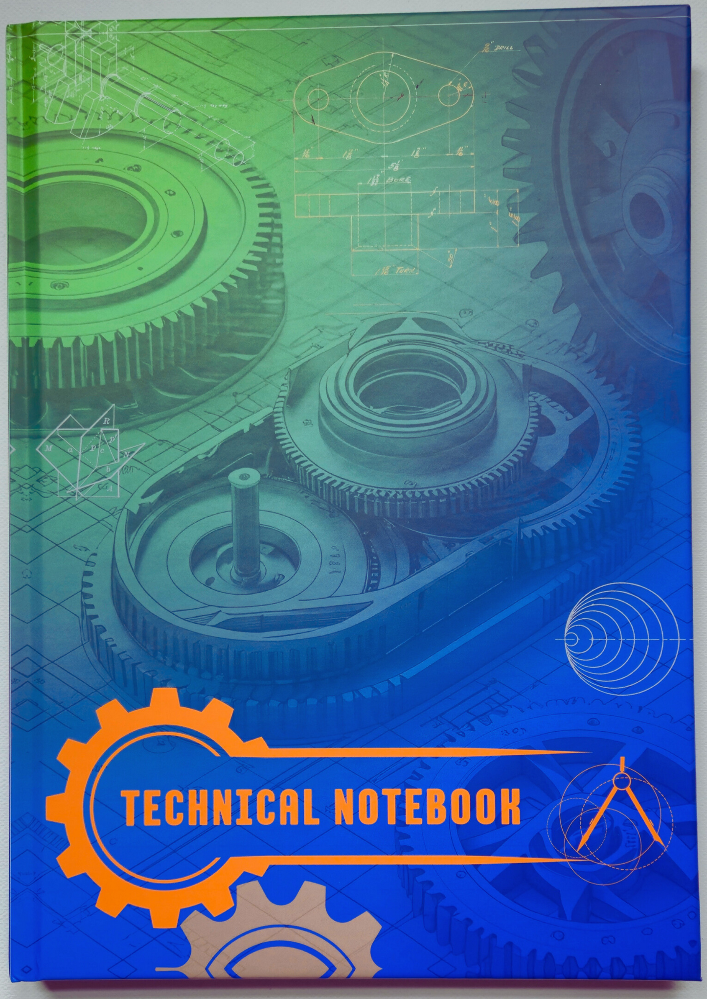 A4 Technical Notebook - Hardback Full Colour