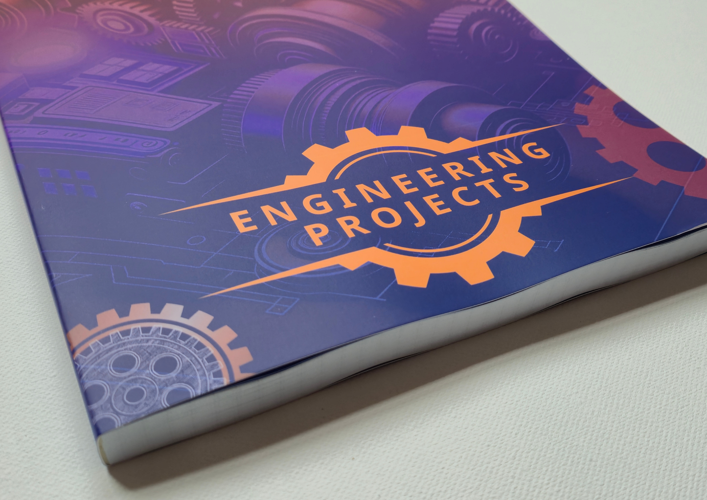 A4 Engineering Project Notebook - Paperback Full Colour