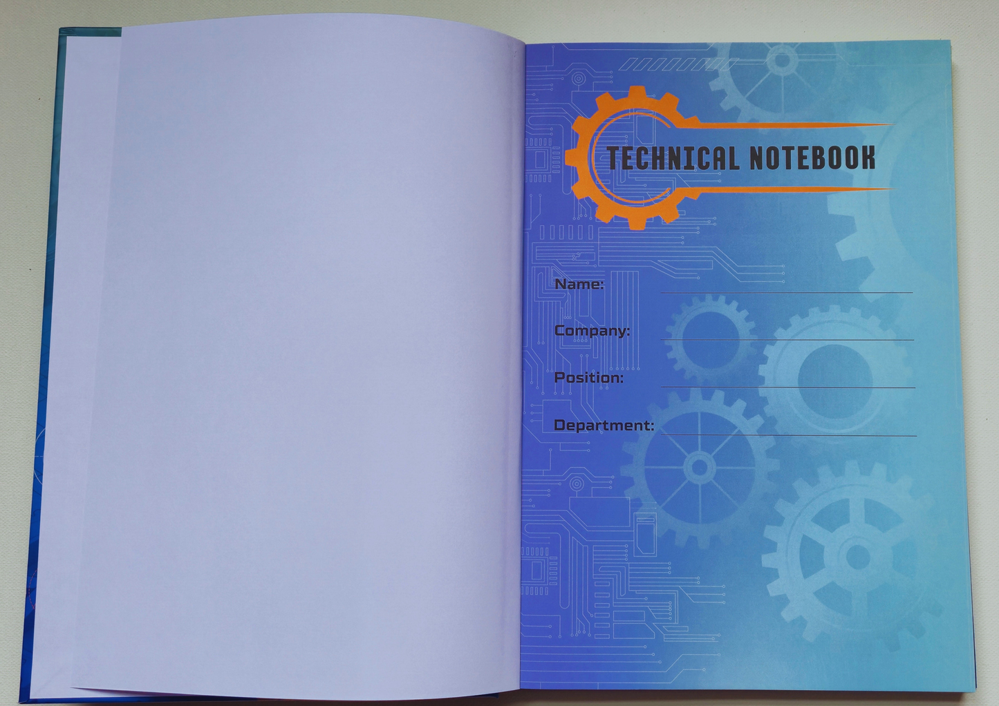 A4 Technical Notebook - Hardback Full Colour