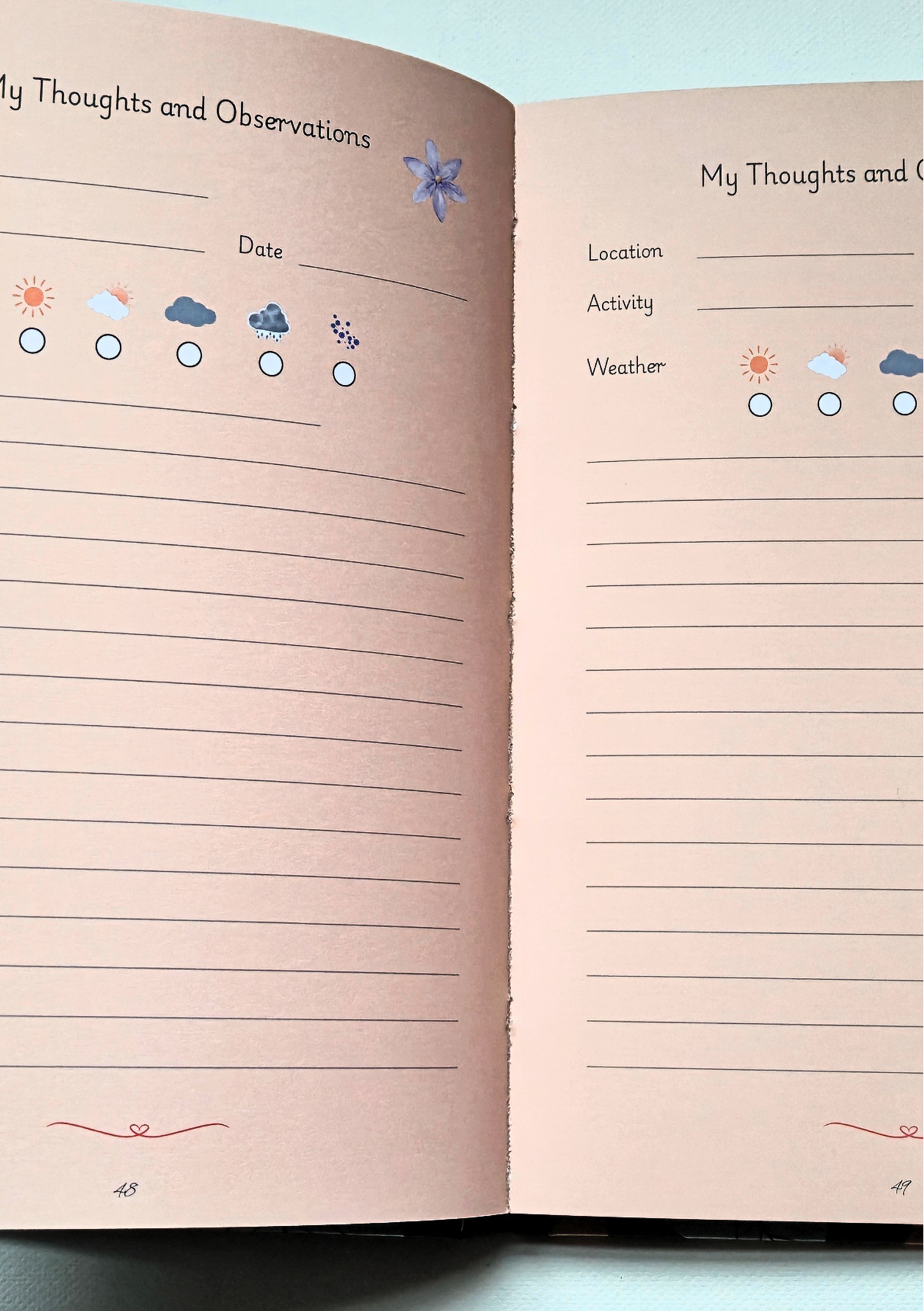 "Nature" Travel Journal - A5 Hardback Full Colour