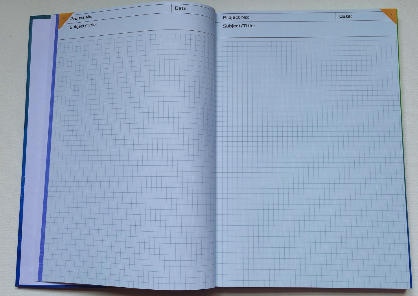 A4 Technical Notebook - Hardback Full Colour