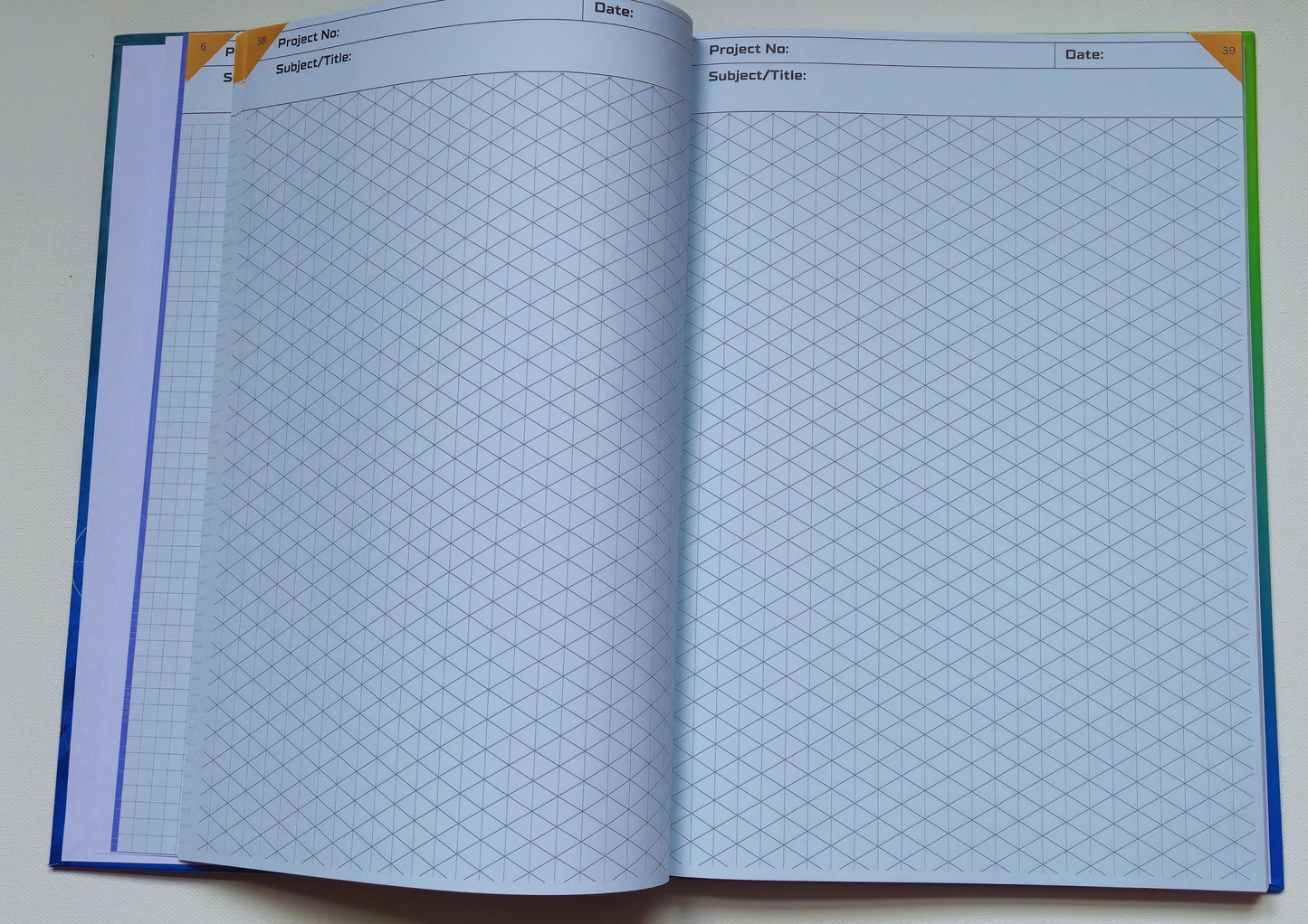 A4 Technical Notebook - Hardback Full Colour