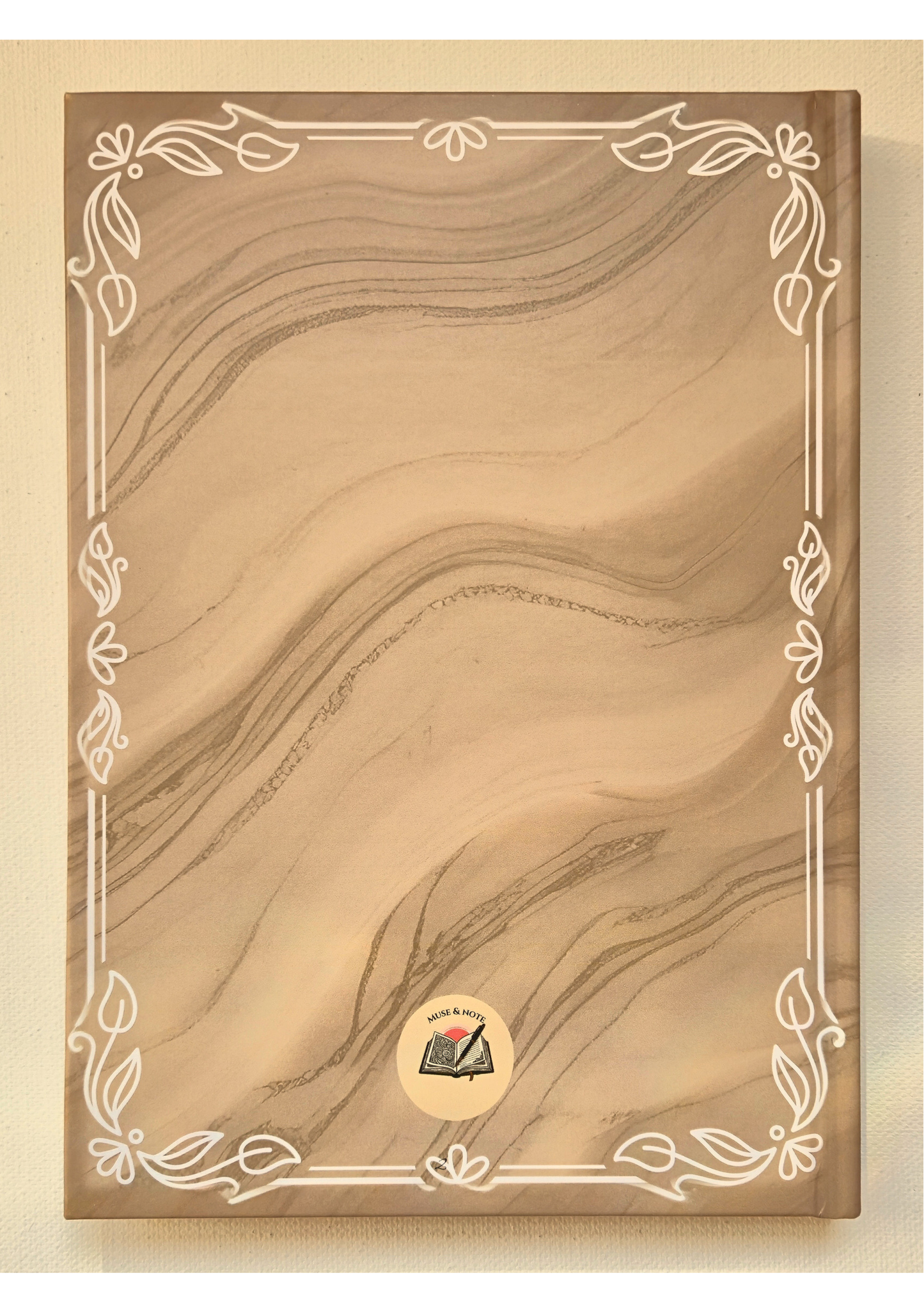 "Marble Brown" Travel Journal - A5 Hardback Full Colour
