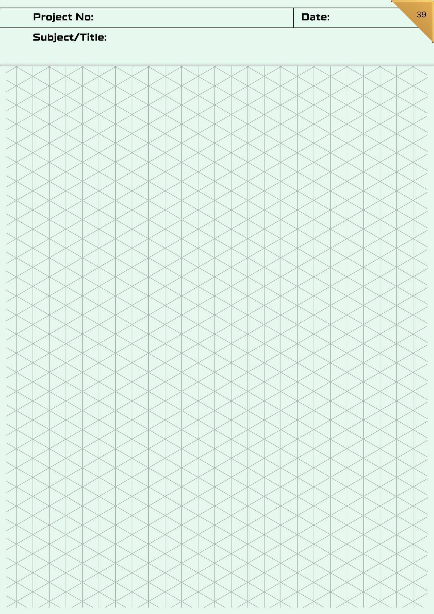 A4 Technical Notebook - Paperback Full Colour