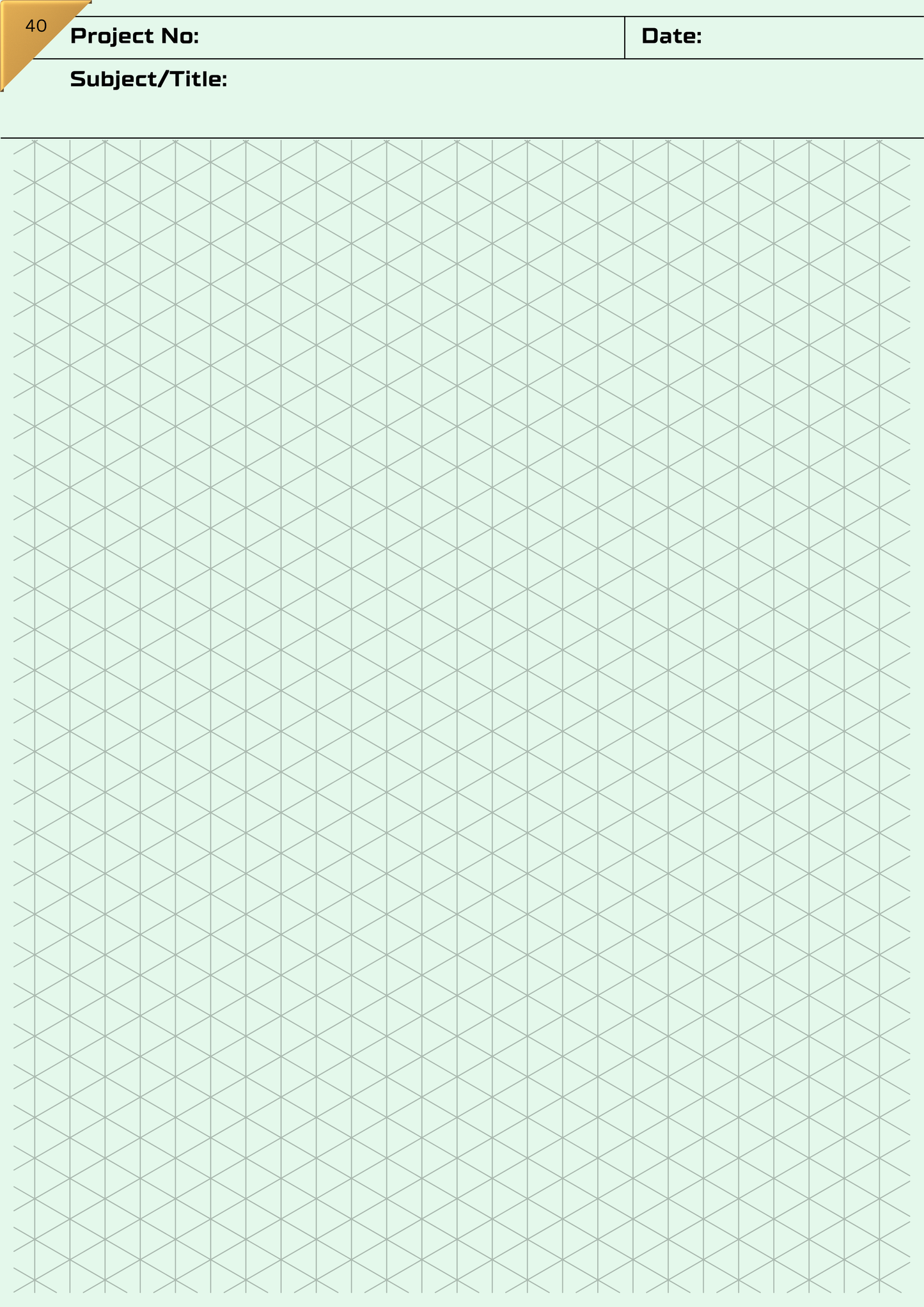 A4 Technical Notebook - Paperback Full Colour