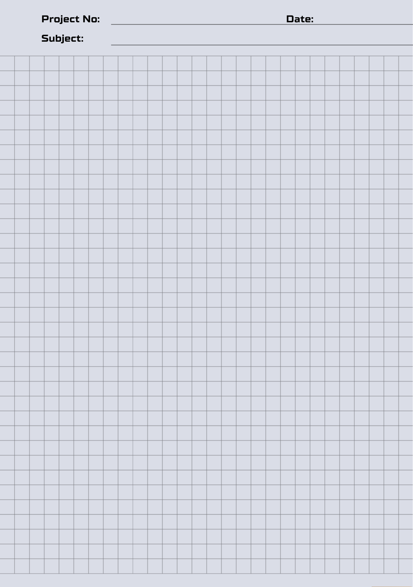 A5 Engineering Notebook - Paperback Full Colour