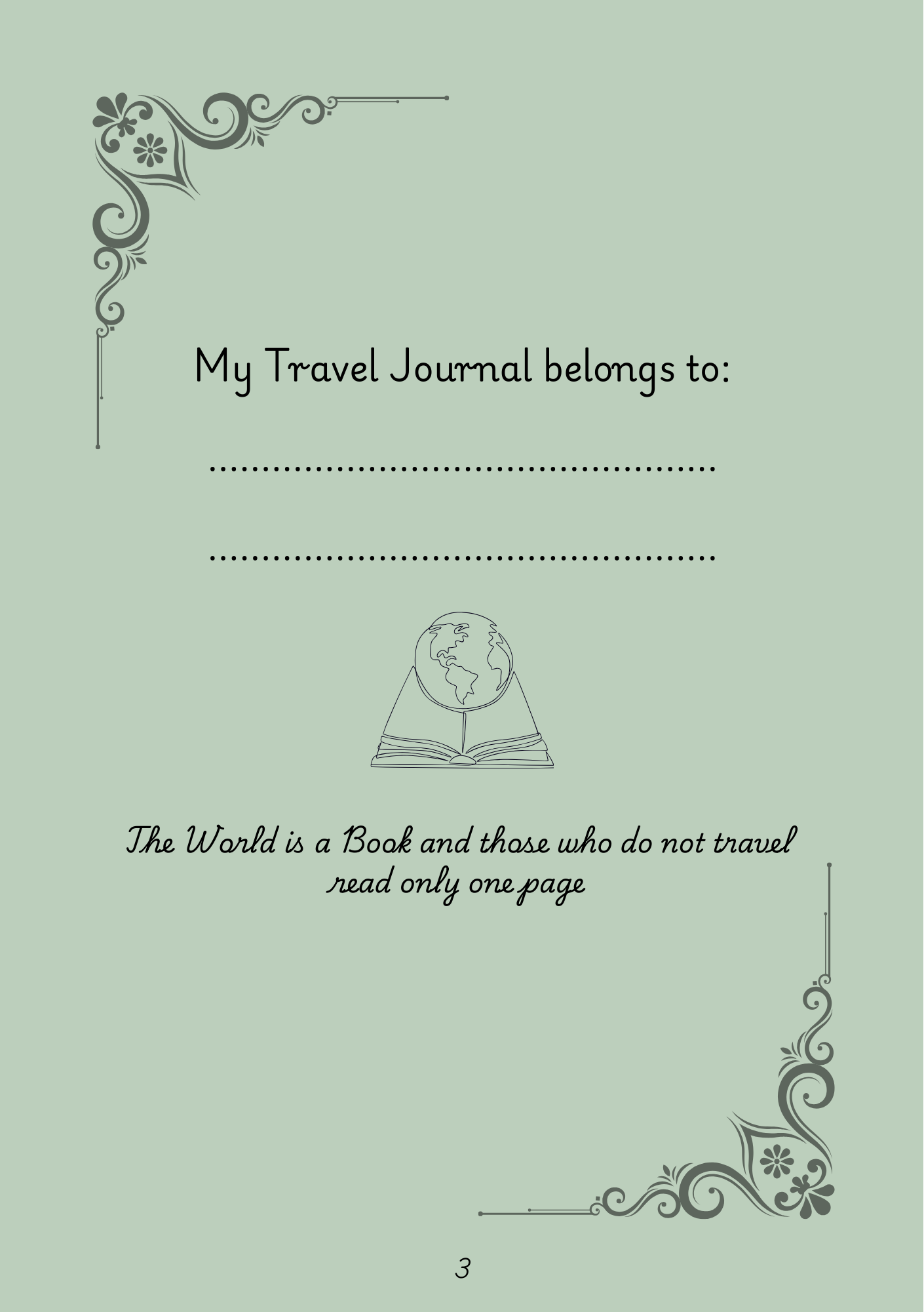"Nature" Travel Journal - A5 Hardback Full Colour