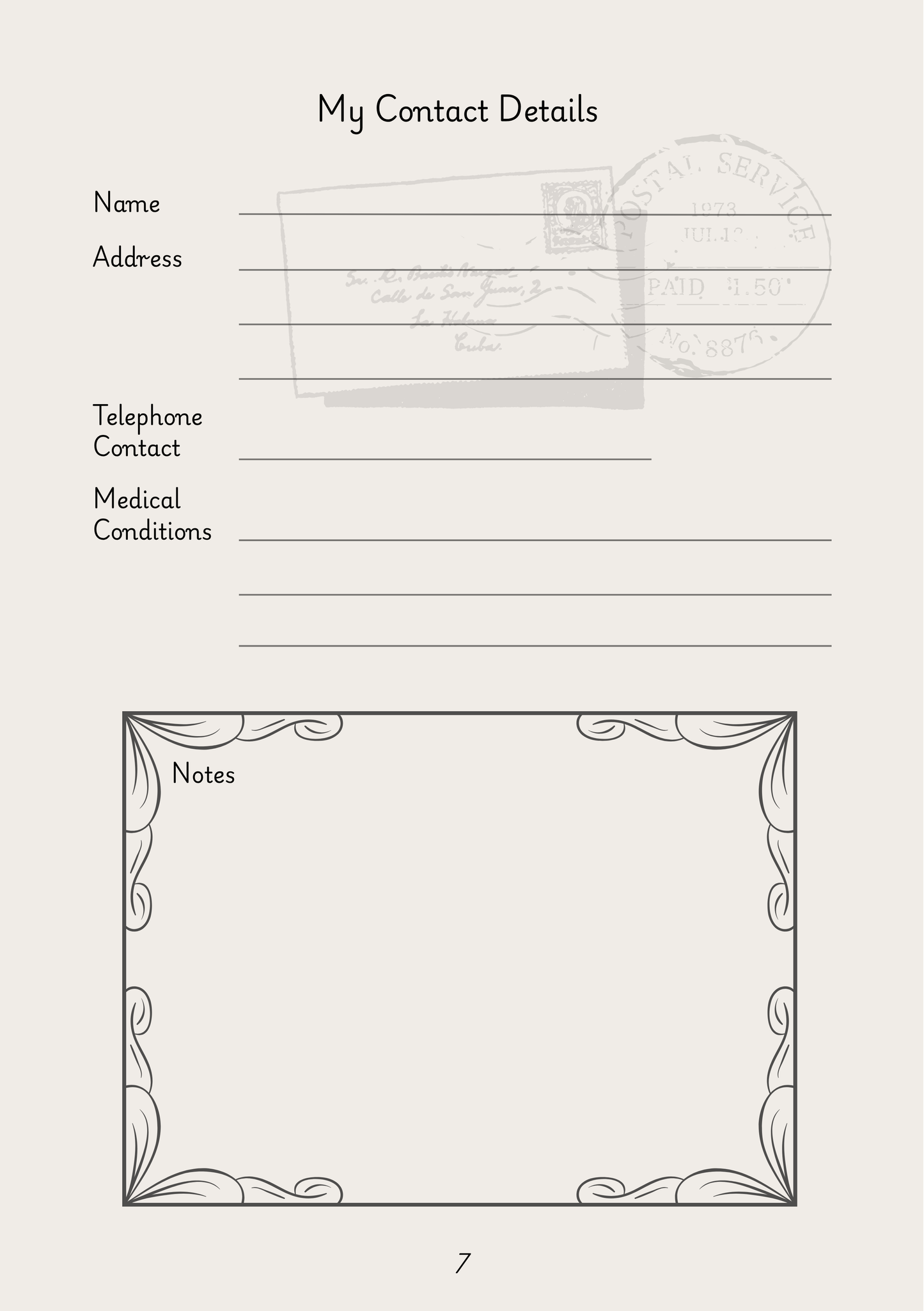 "Marble Brown" Travel Journal - A5 Hardback Full Colour