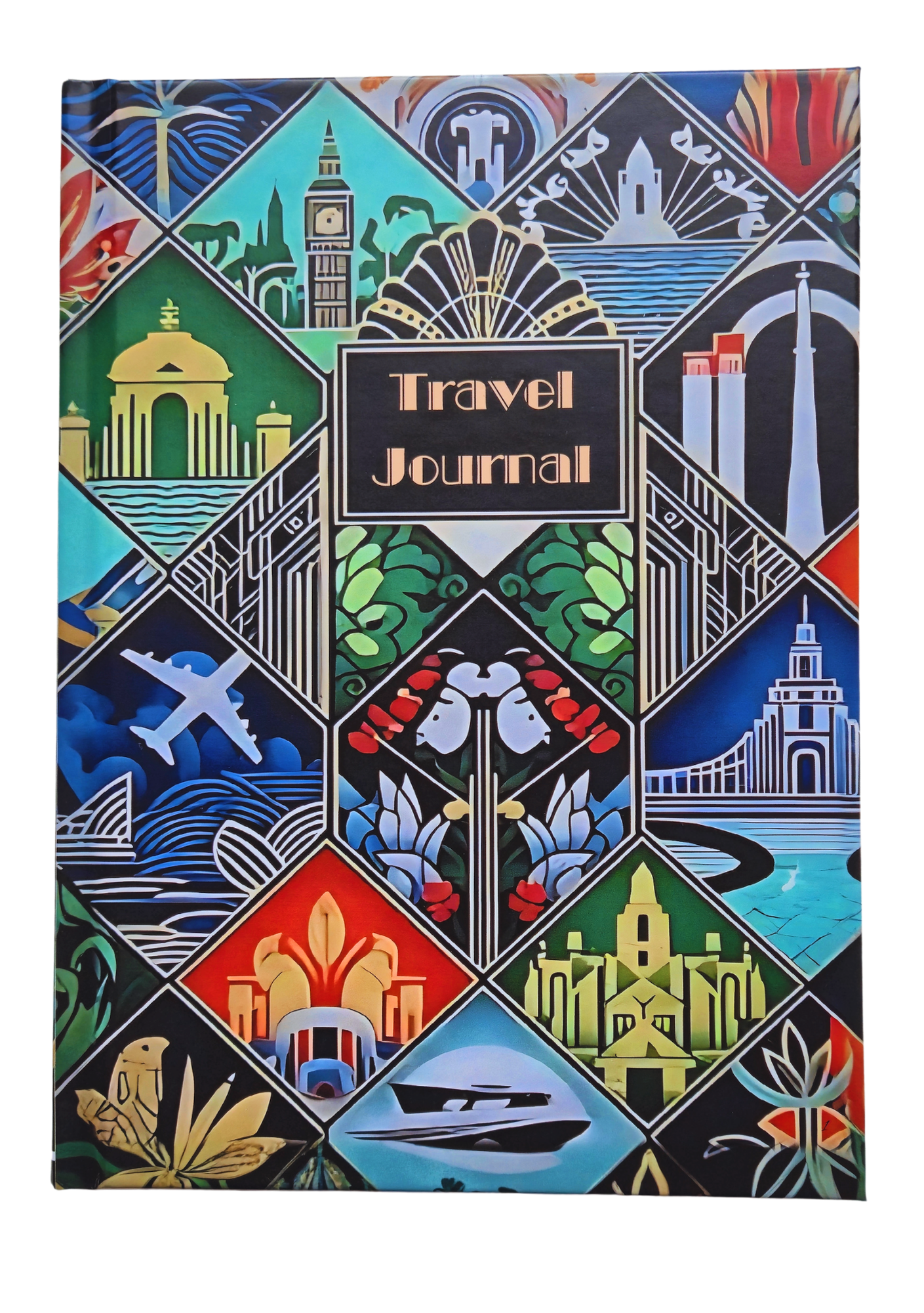 "Art Deco" Travel Journal - A5 Hardback Full Colour