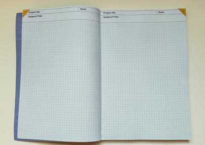 A4 Technical Notebook - Paperback Full Colour