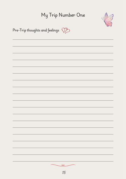 "Marble Brown" Travel Journal - A5 Hardback Full Colour
