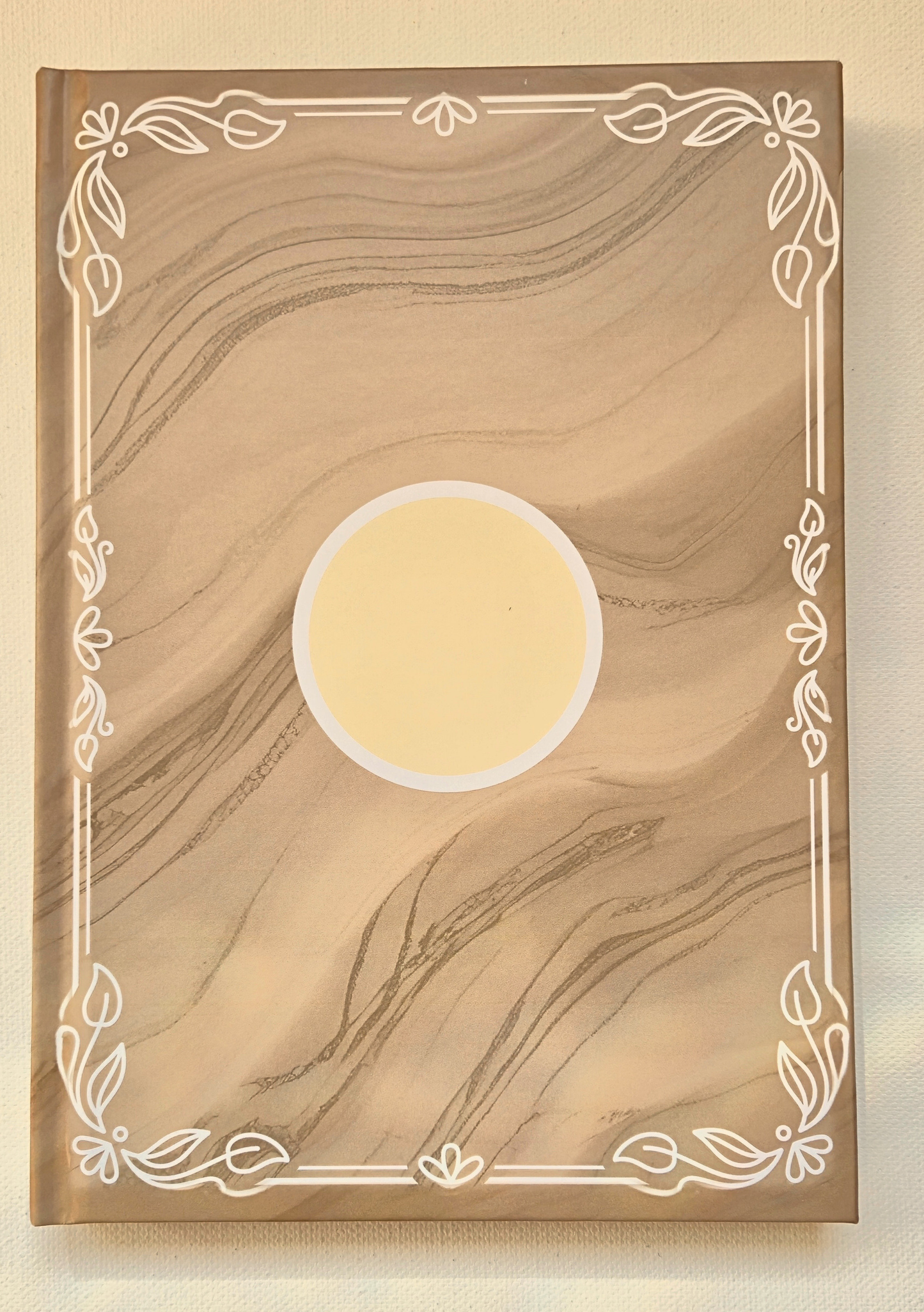 "Marble Brown" Travel Journal - A5 Hardback Full Colour