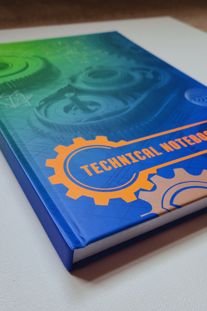 A4 Technical Notebook - Hardback Full Colour