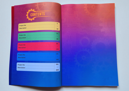 A4 Engineering Project Notebook - Paperback Full Colour