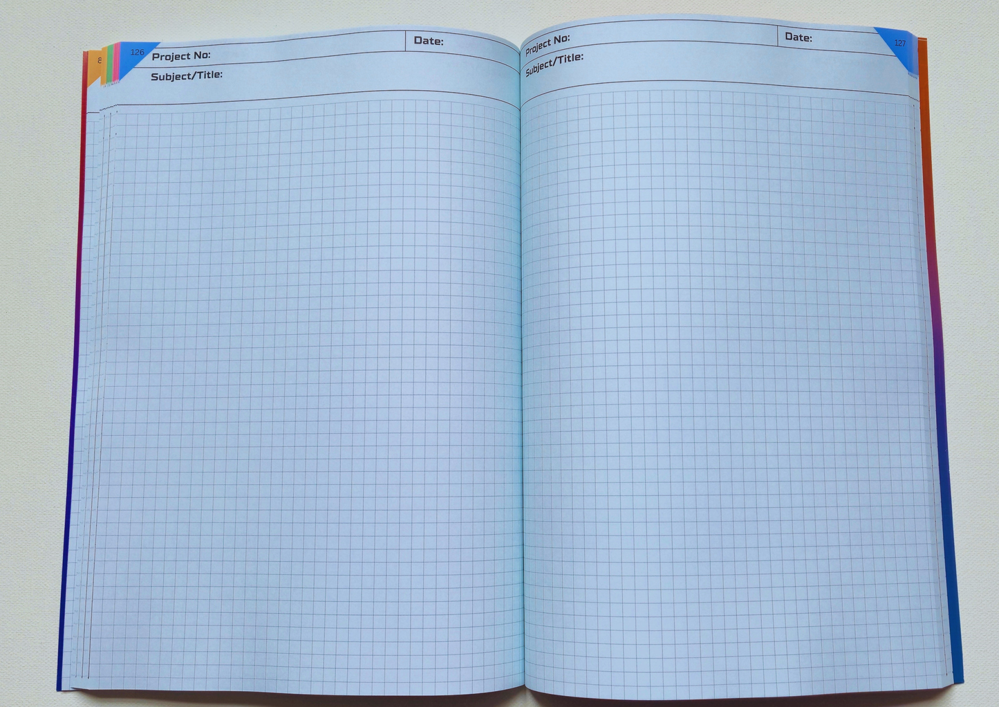 A4 Engineering Project Notebook - Paperback Full Colour