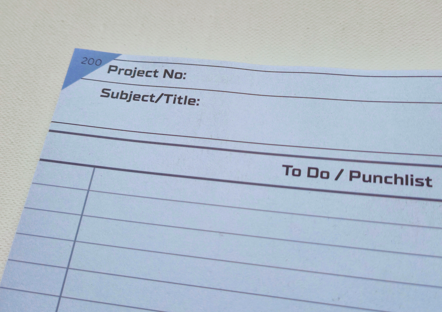 A4 Engineering Project Notebook - Paperback Full Colour
