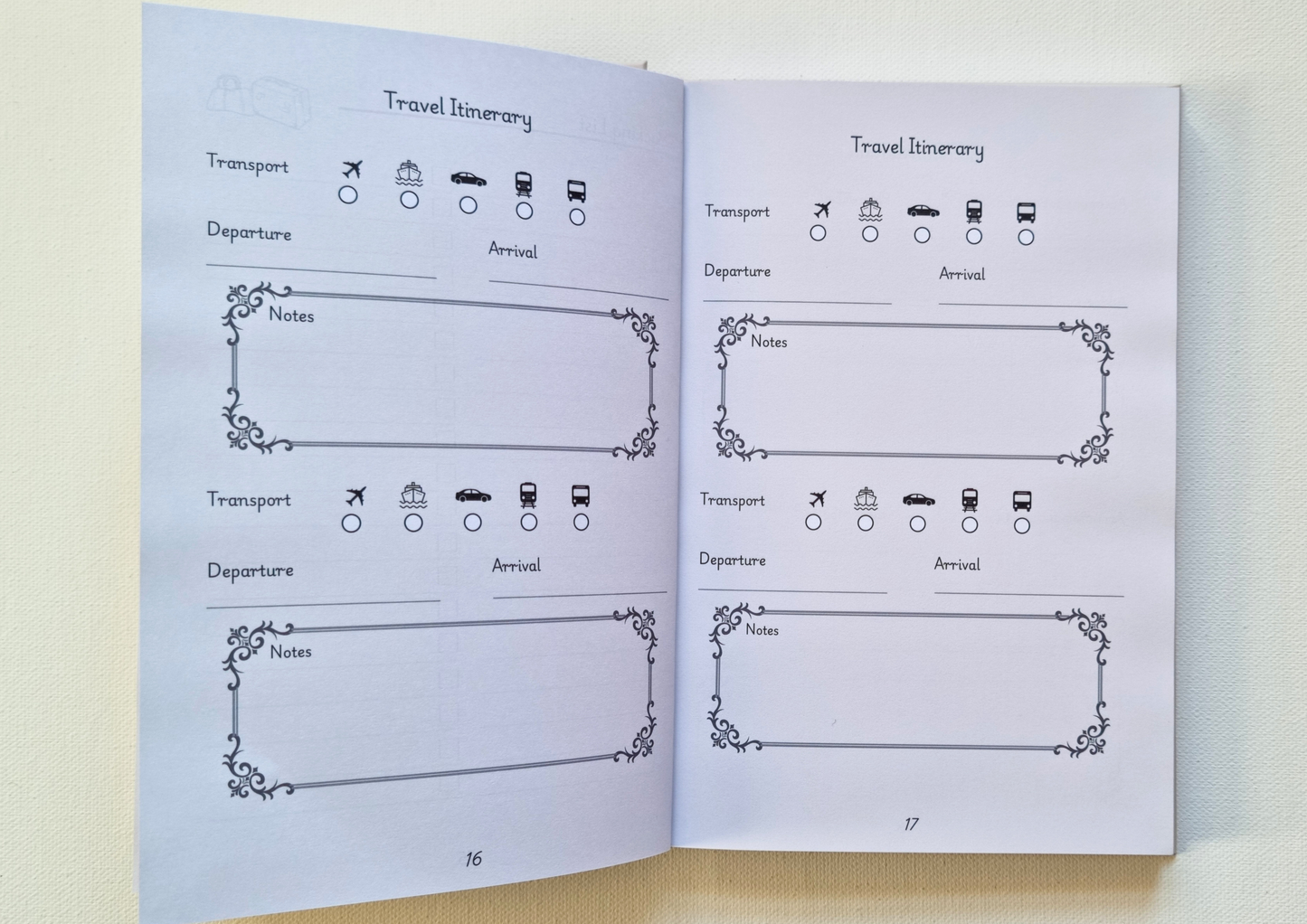 "A Touch of Poland" Travel Journal - A5 Hardback Full Colour