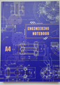 A4 Engineering Notebook -  Hardback Full Colour