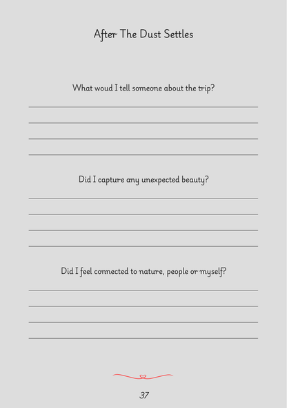 "My World" Travel Journal - A5 Hardback Full Colour