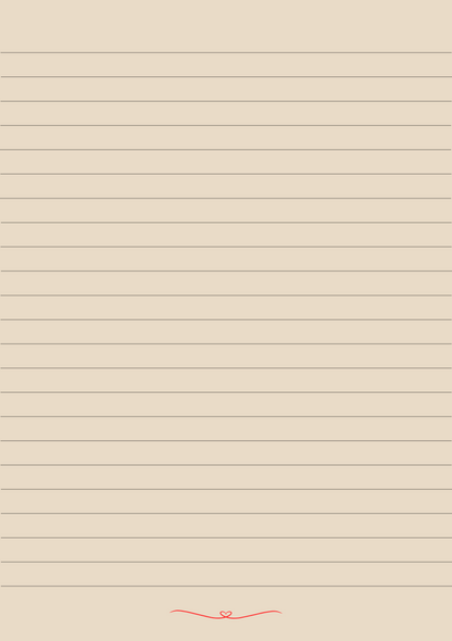 "Shell Strand" Creative Writing Notebook - A5 Paperback 200 Pages
