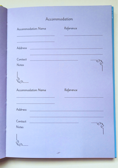 "My World" Travel Journal - A5 Hardback Full Colour