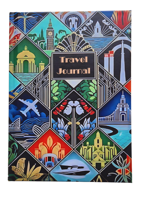 "Art Deco" Travel Journal - A5 Hardback Full Colour