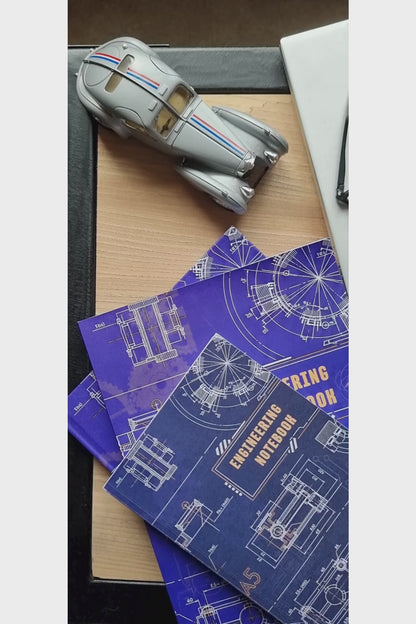 A4 Engineering Notebook - Paperback Full Colour